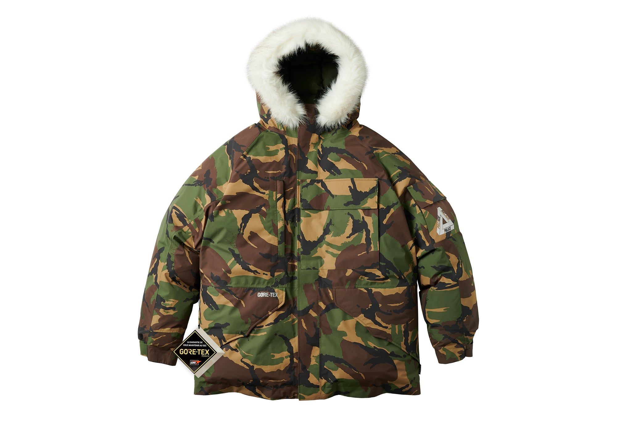 GORE-TEX DOWN PARKA WOODLAND DPM sold by PALACE