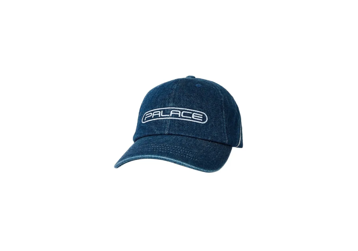 FADER DENIM 6-PANEL STONE WASH sold by PALACE