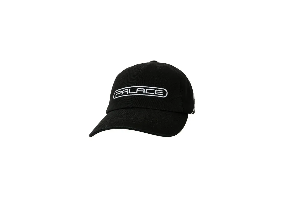 FADER DENIM 6-PANEL BLACK made by PALACE