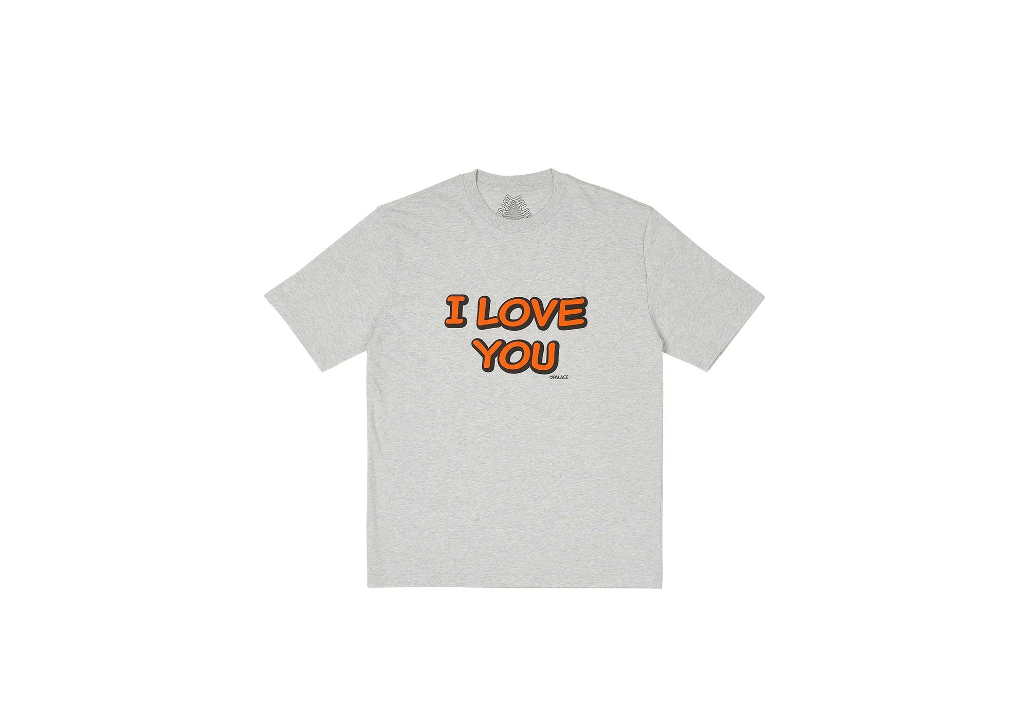 LOVER T-SHIRT GREY MARL sold by PALACE