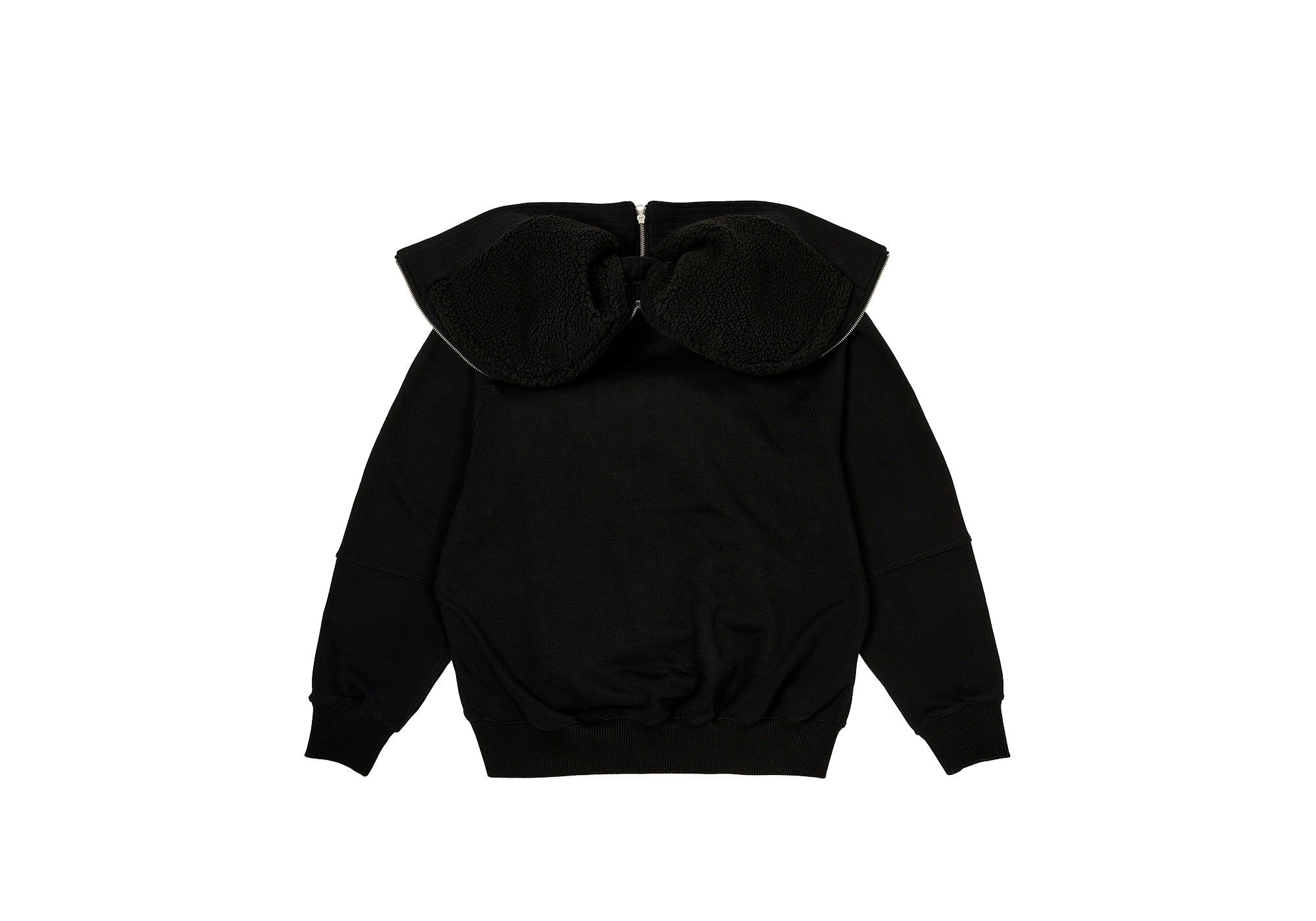 SPLIT HOOD BOMBER SWEAT BLACK sold by PALACE product image thumbnail 3