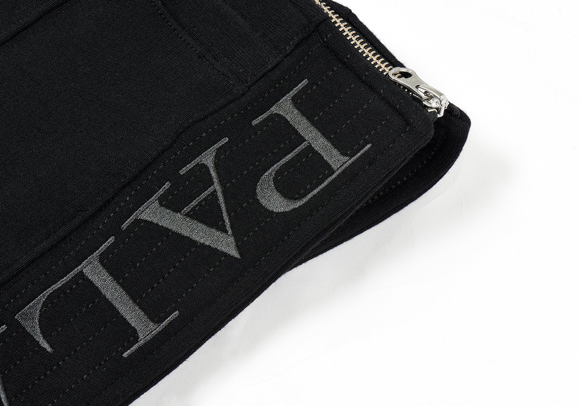 SPLIT HOOD BOMBER SWEAT BLACK sold by PALACE product image thumbnail 4