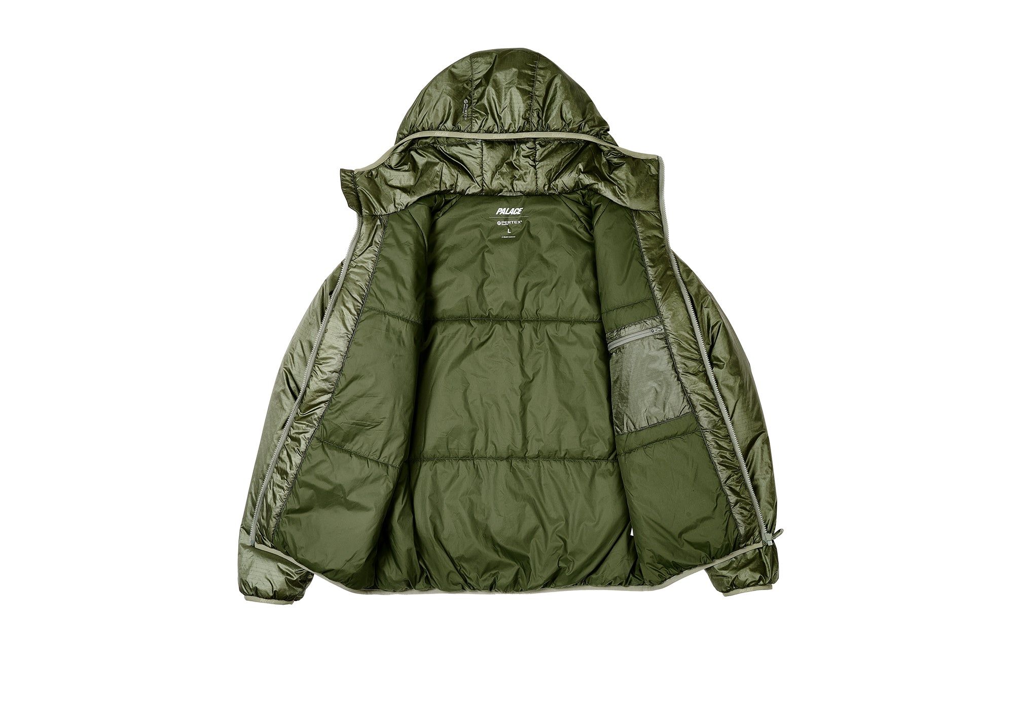 PERTEX® QUILTED JACKET THE DEEP GREEN sold by PALACE product image thumbnail 2
