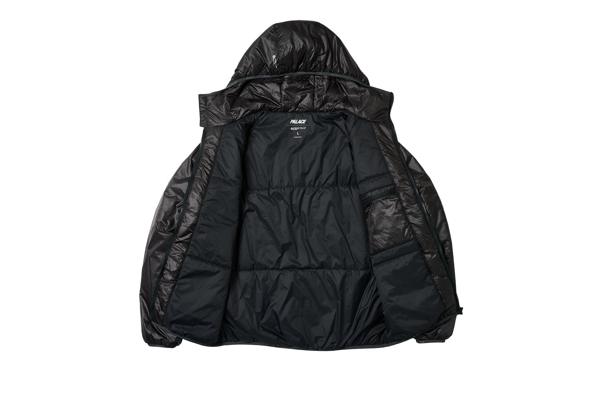 PERTEX QUILTED JACKET BLACK sold by PALACE product image thumbnail 2