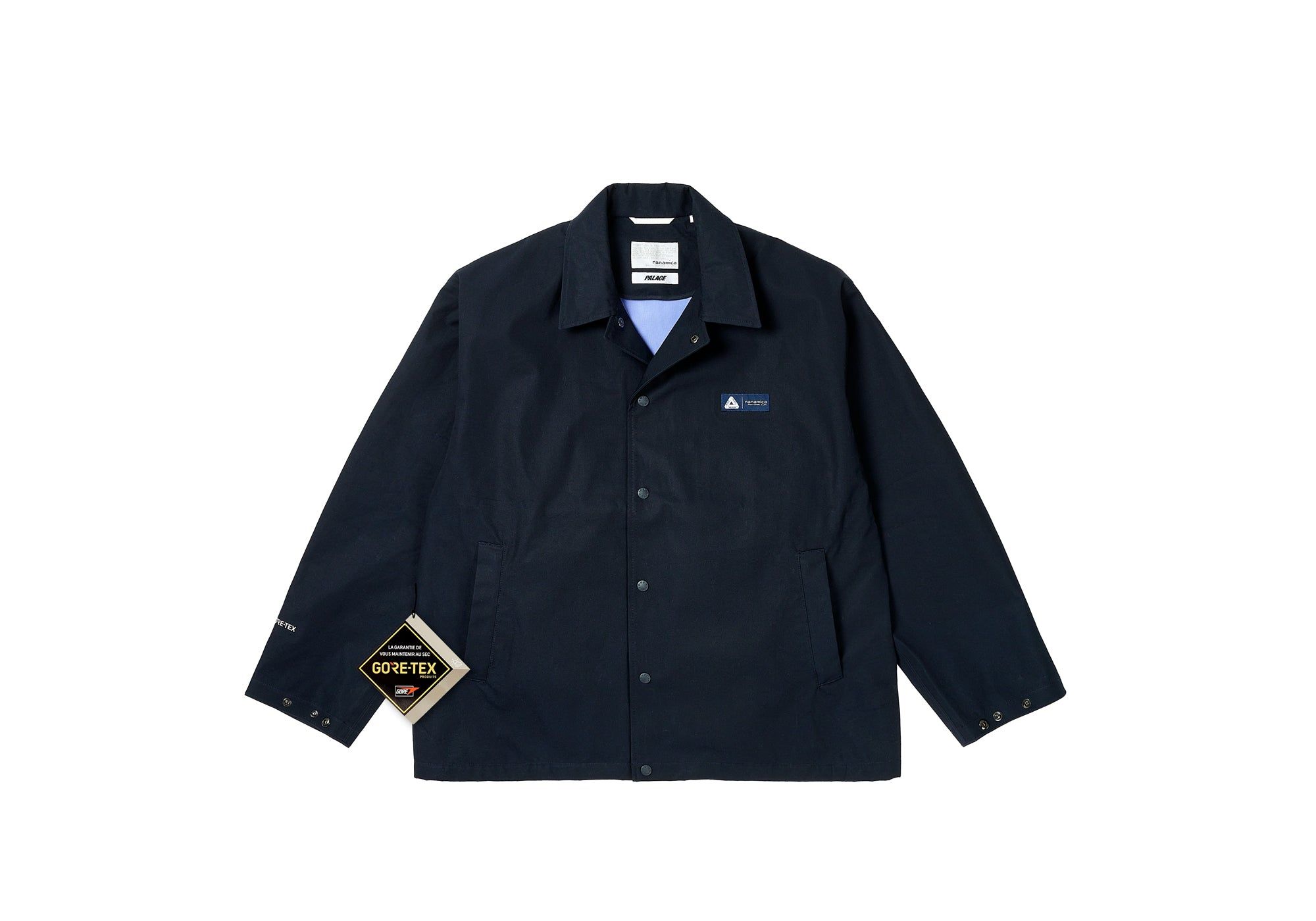 PALACE NANAMICA GORE-TEX COACH JACKET DARK NAVY sold by PALACE