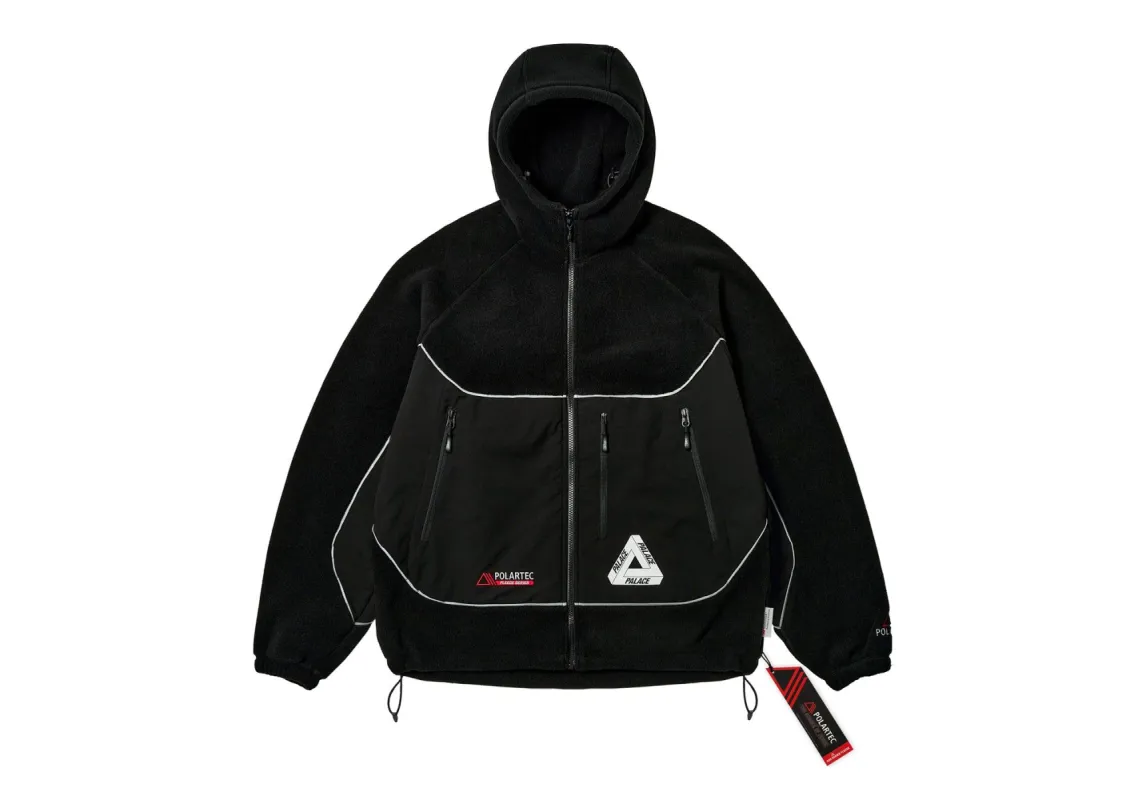 PALACE PRO TEAM HOODED SHELL JACKET ブラック Palace Pro Team Hooded Shell Jacket Black Men's - FW25 - US
