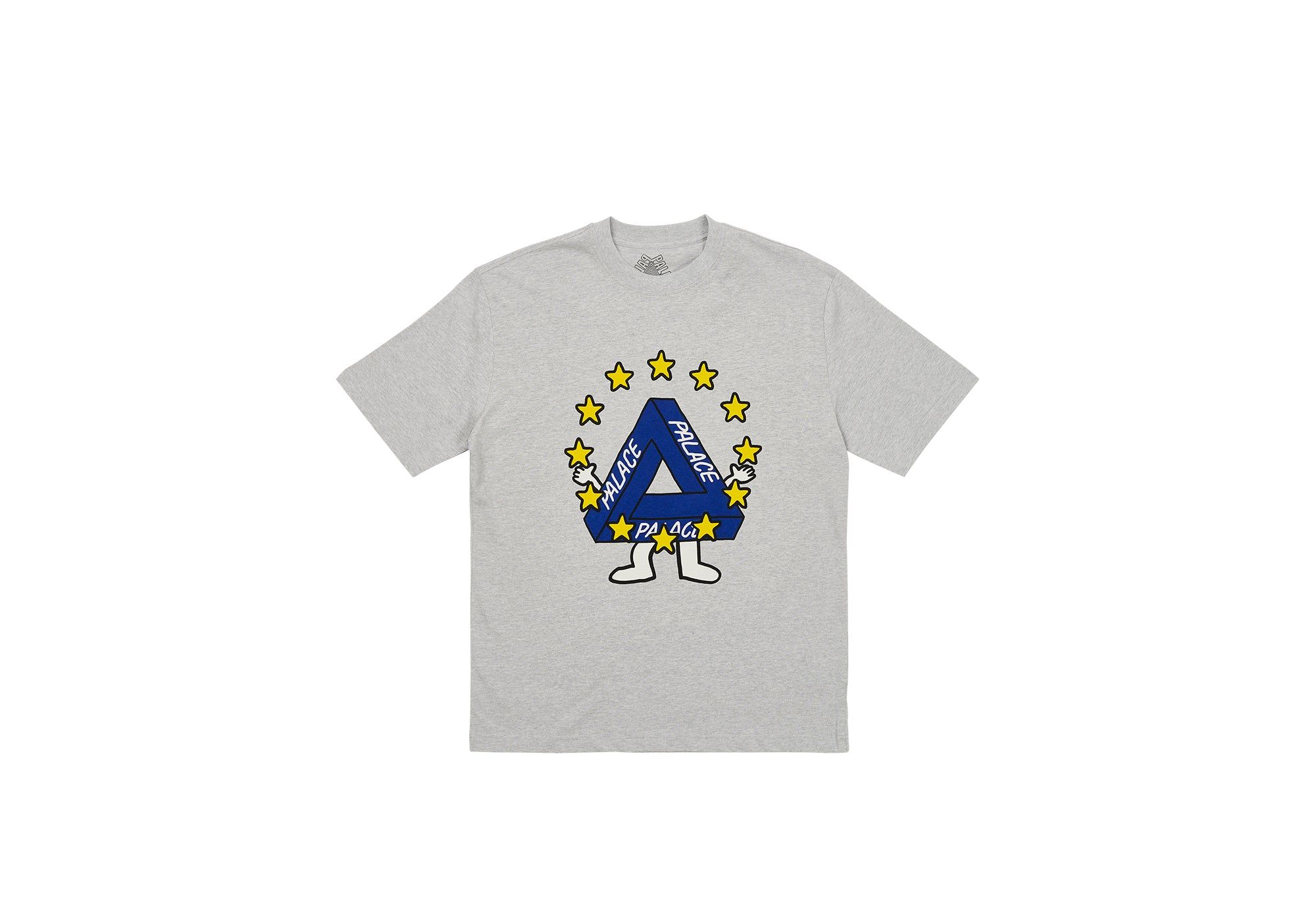 MISSING EU T-SHIRT GREY MARL sold by PALACE
