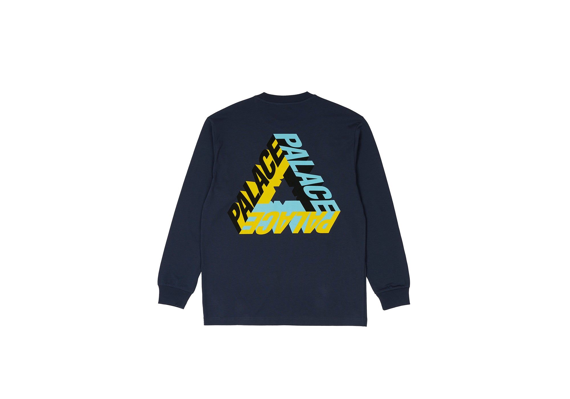 P-3D LONGSLEEVE NAVY sold by PALACE