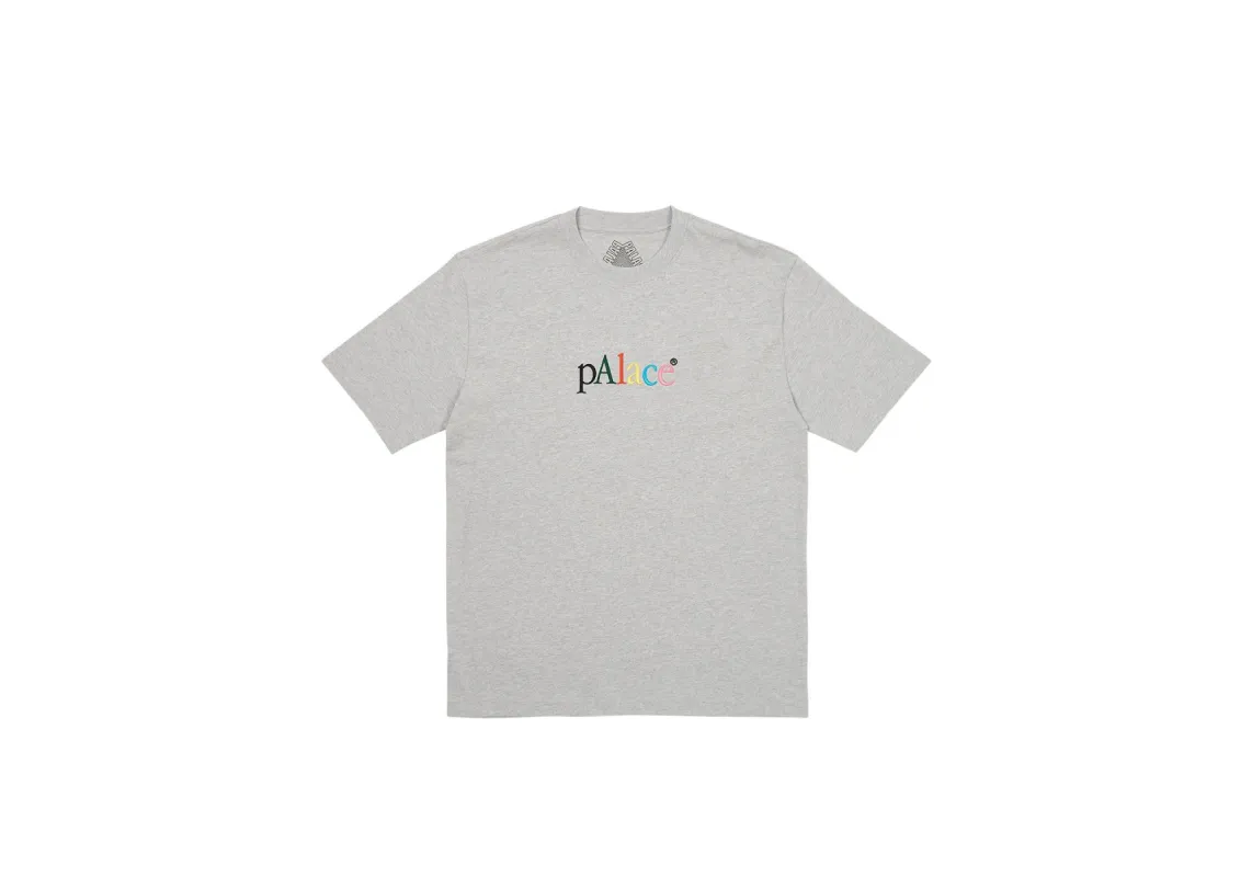 START UP T-SHIRT GREY MARL sold by PALACE