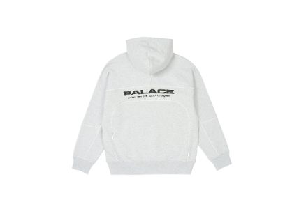 TRACK HOOD GREY MARL sold by PALACE