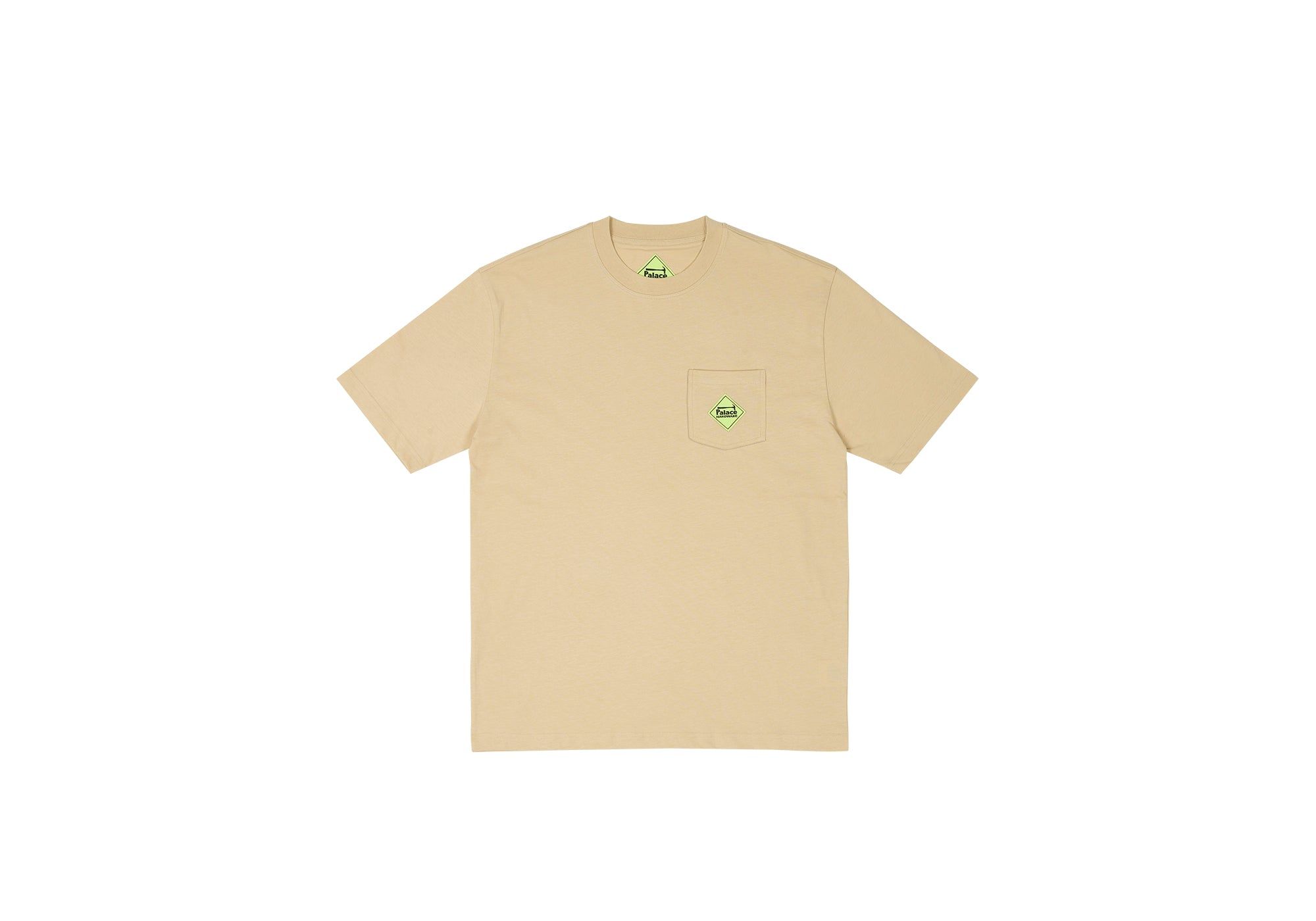 PALACE HARDWARE POCKET T-SHIRT CAMEL sold by PALACE
