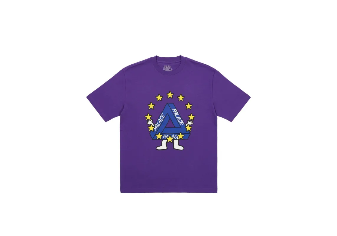 MISSING EU T-SHIRT REGAL PURPLE sold by PALACE