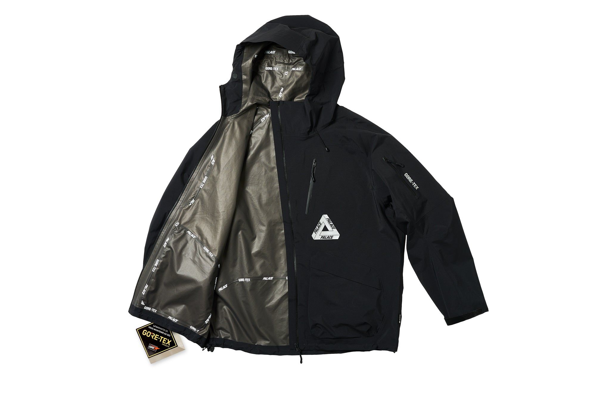 GORE-TEX R-TEK JACKET BLACK sold by PALACE product image thumbnail 3
