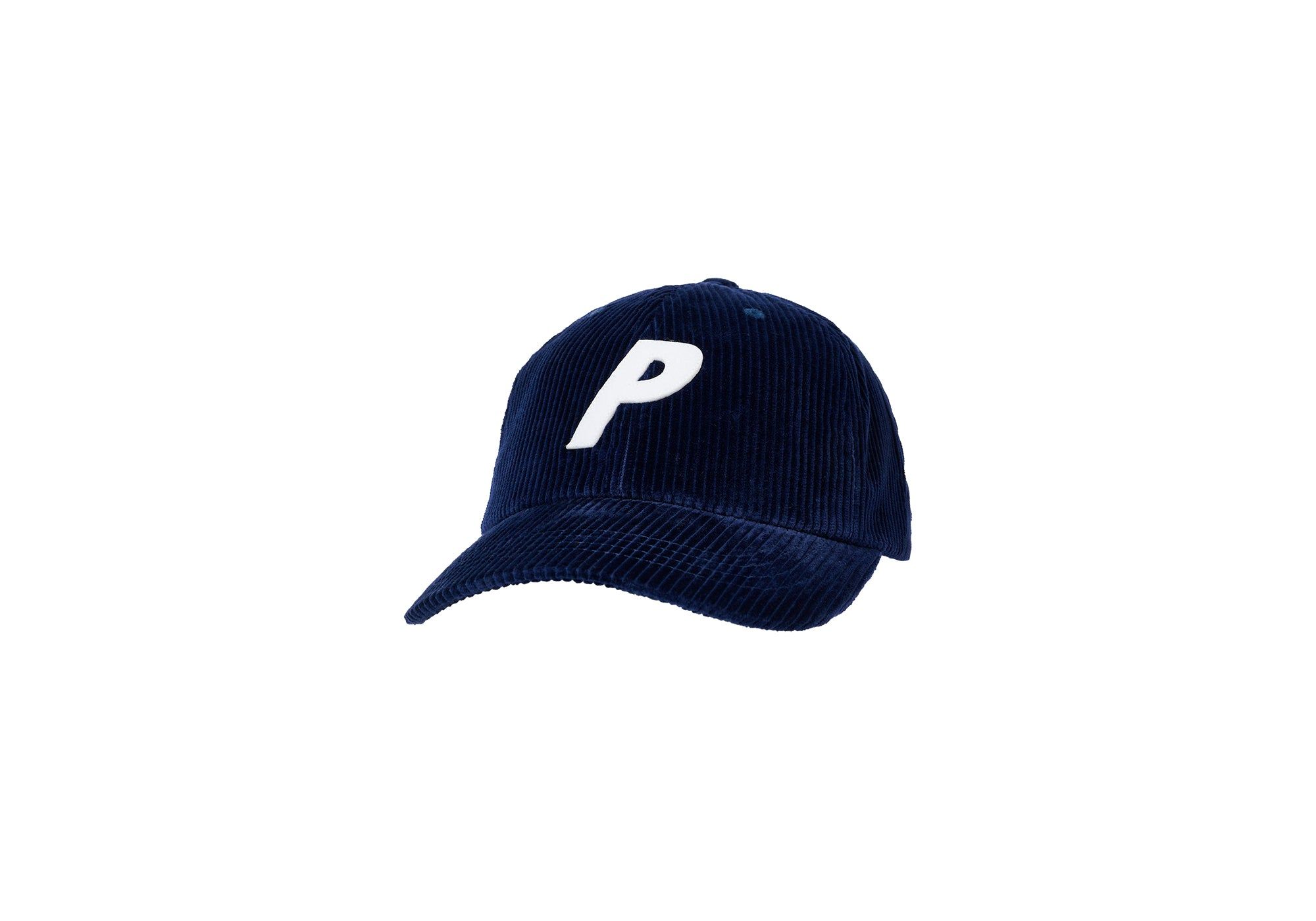 CORDUROY P 6-PANEL NAVY sold by PALACE