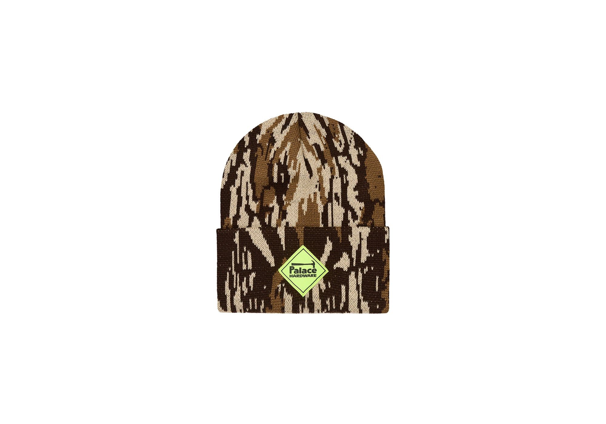 PALACE HARDWARE BEANIE CAMO sold by PALACE