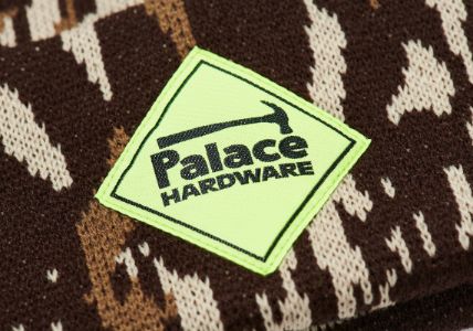 PALACE HARDWARE BEANIE CAMO sold by PALACE