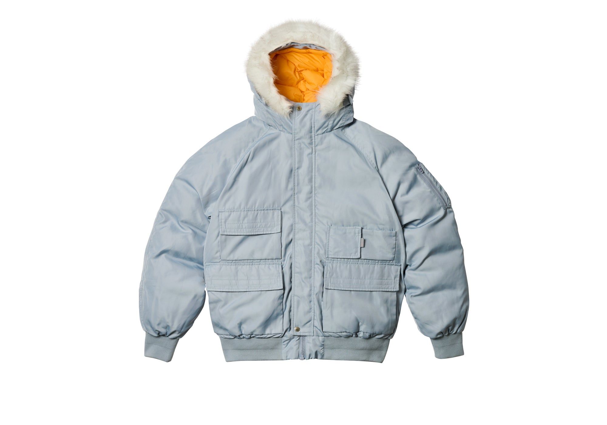P-2B CARGO PARKA ICE GREY sold by PALACE