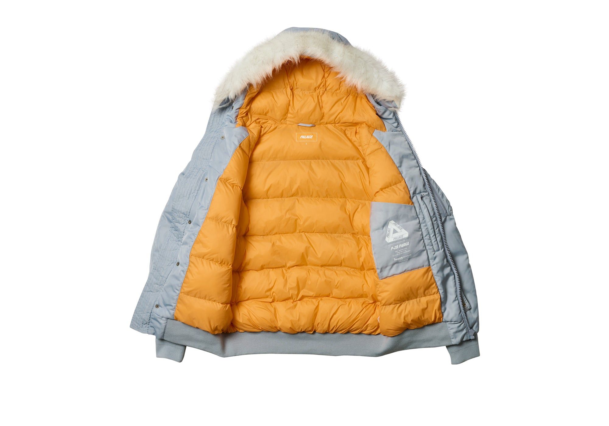 P-2B CARGO PARKA ICE GREY sold by PALACE product image thumbnail 3