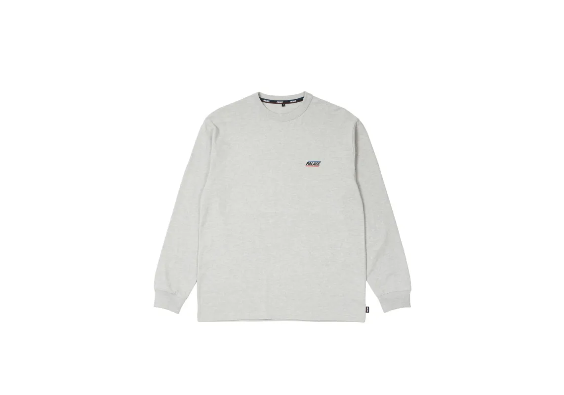 BASICALLY A LONGSLEEVE GREY MARL sold by PALACE