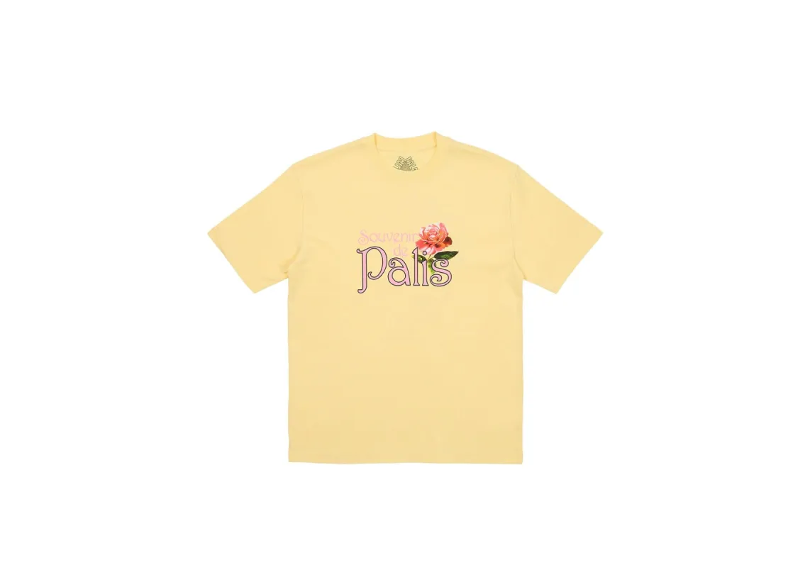 ALFRESCO T-SHIRT MELLOW YELLOW made by PALACE