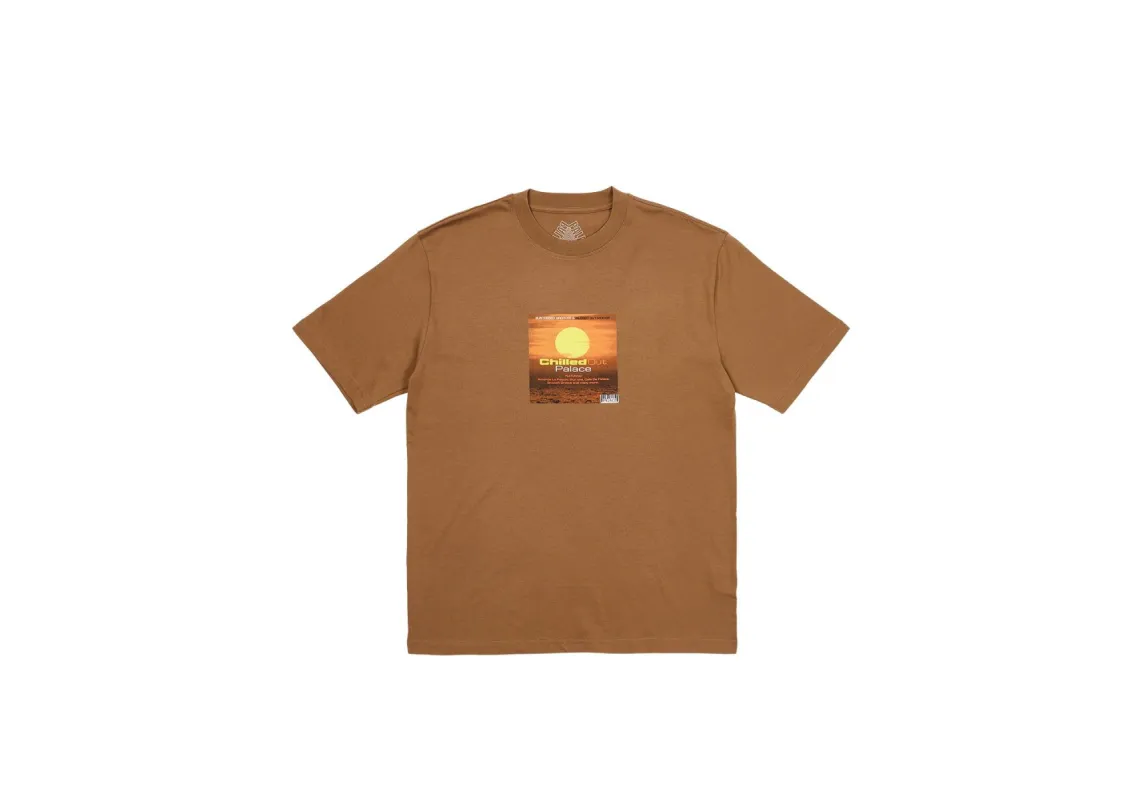 BLISSED OUT T-SHIRT MOCHA sold by PALACE