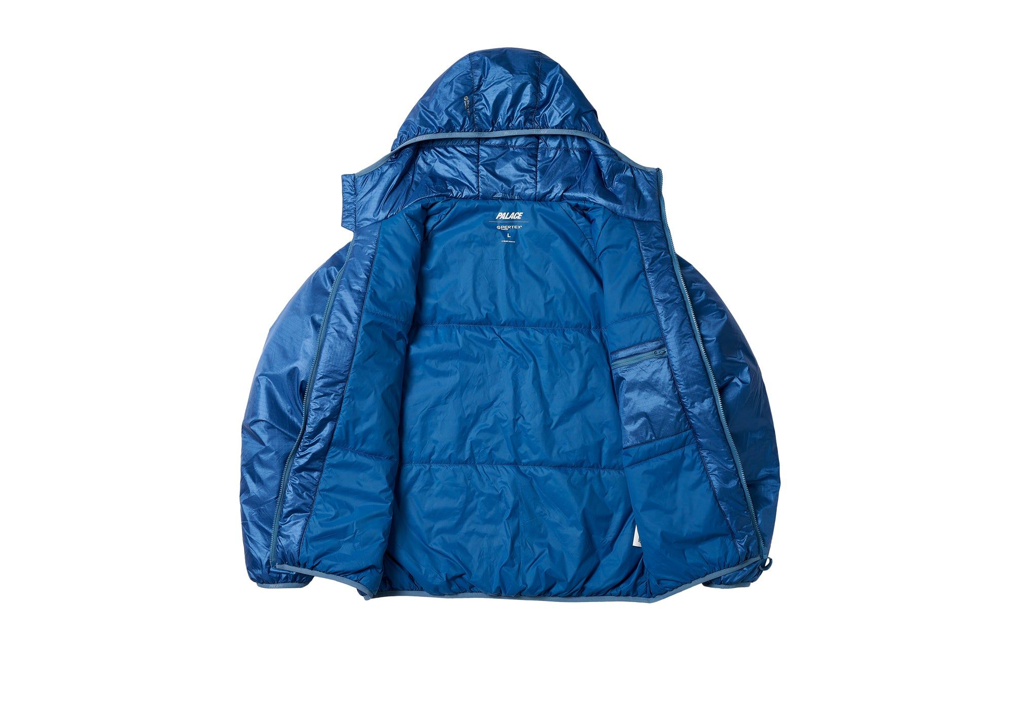 PERTEX QUILTED JACKET BLUE sold by PALACE product image thumbnail 2