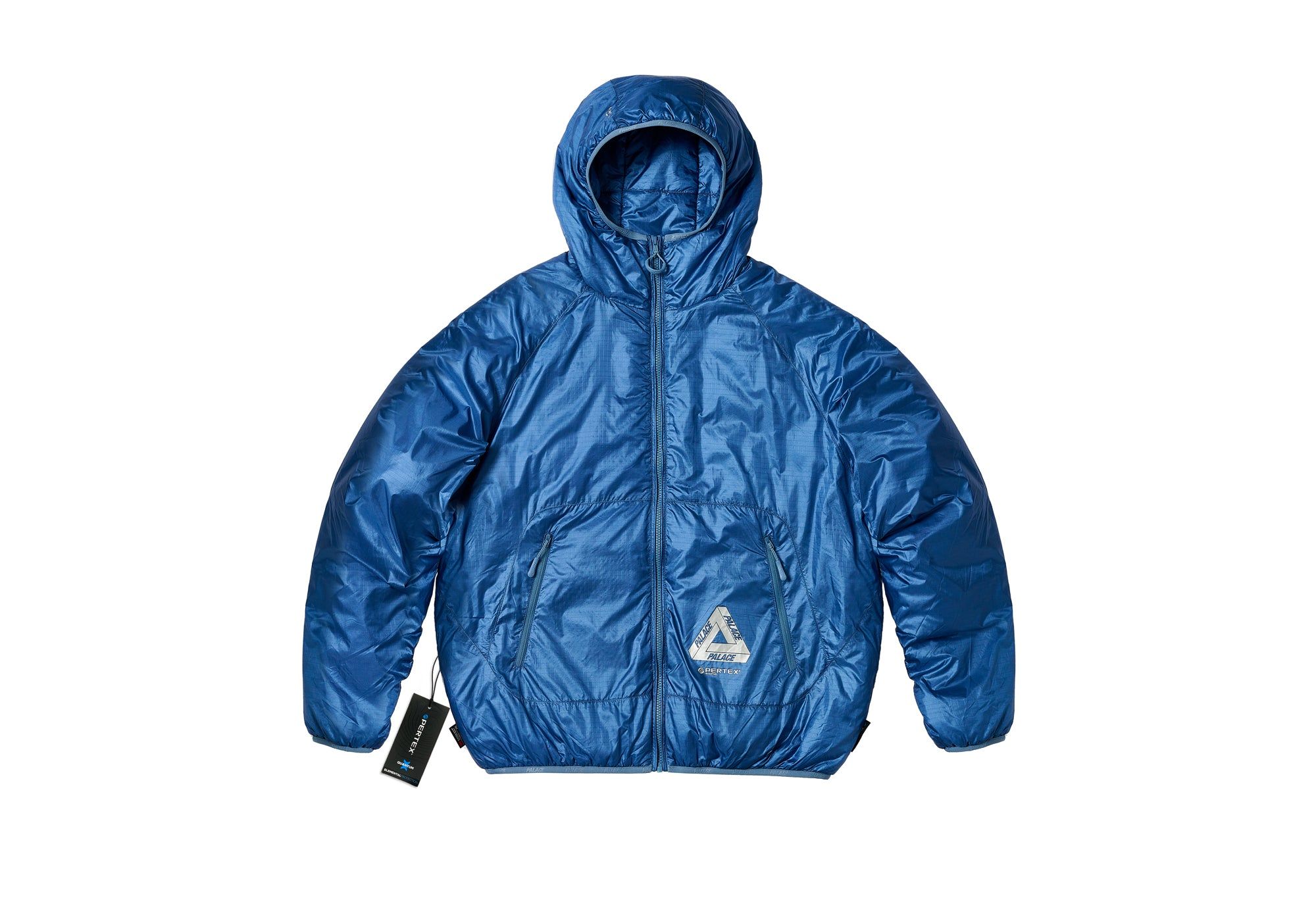 PERTEX QUILTED JACKET BLUE sold by PALACE