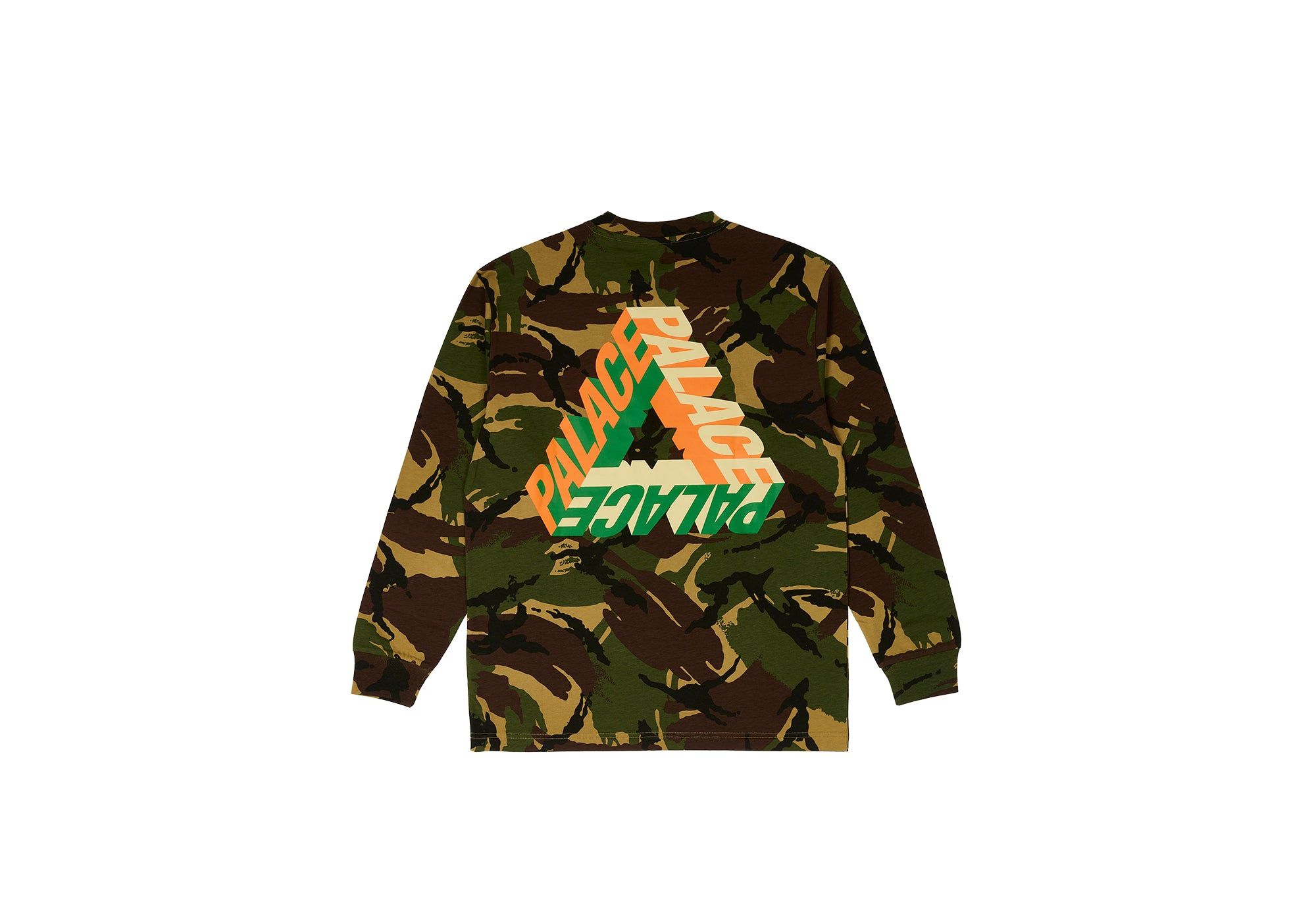 P-3D LONGSLEEVE WOODLAND CAMO sold by PALACE