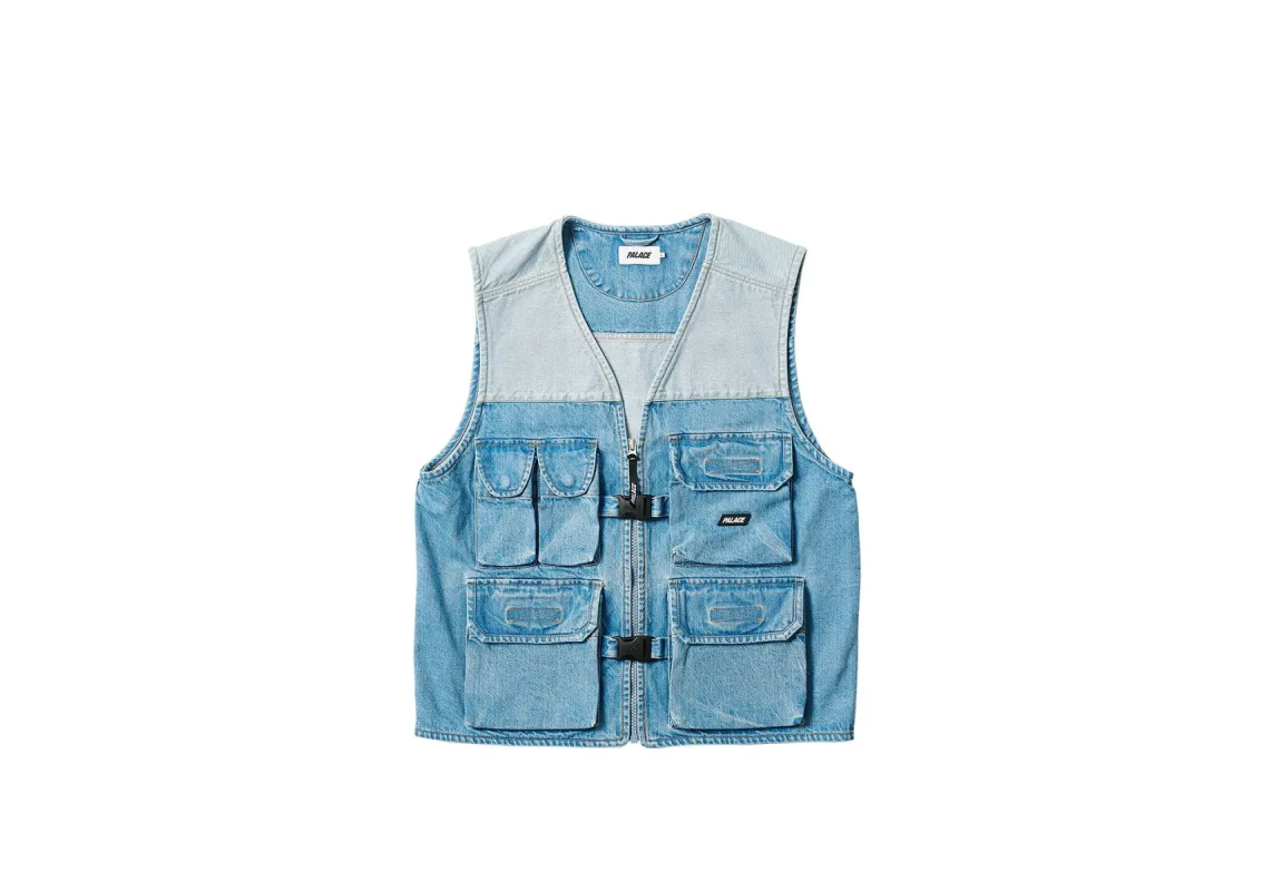 UTILITY GILET DENIM sold by PALACE