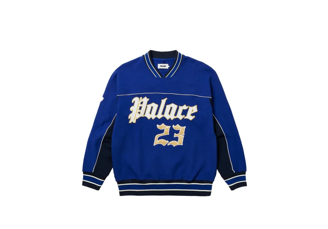BELIEVE CREW NAVY made by PALACE