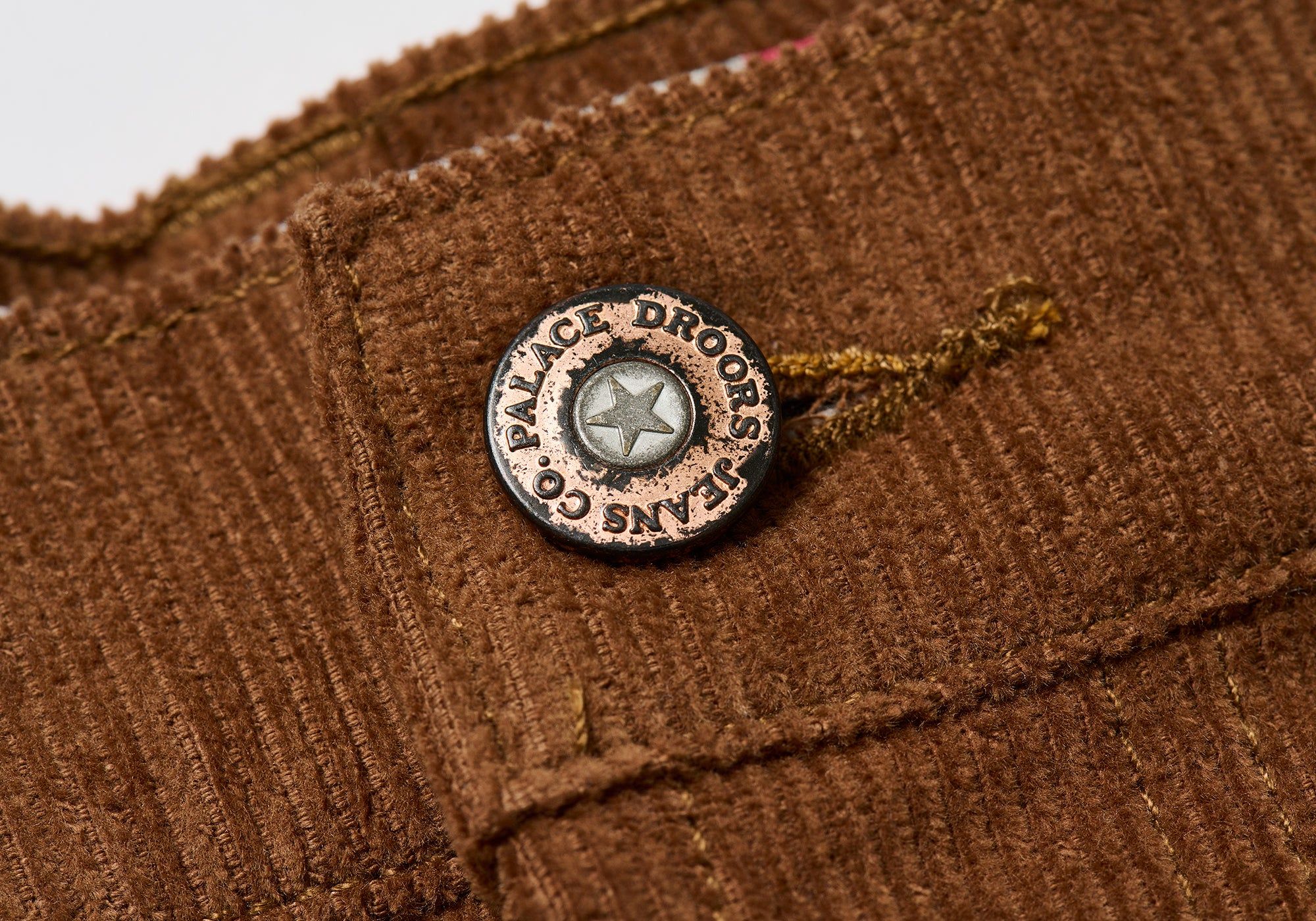 PALACE DROORS JEAN BROWN CORDUROY sold by PALACE product image thumbnail 3