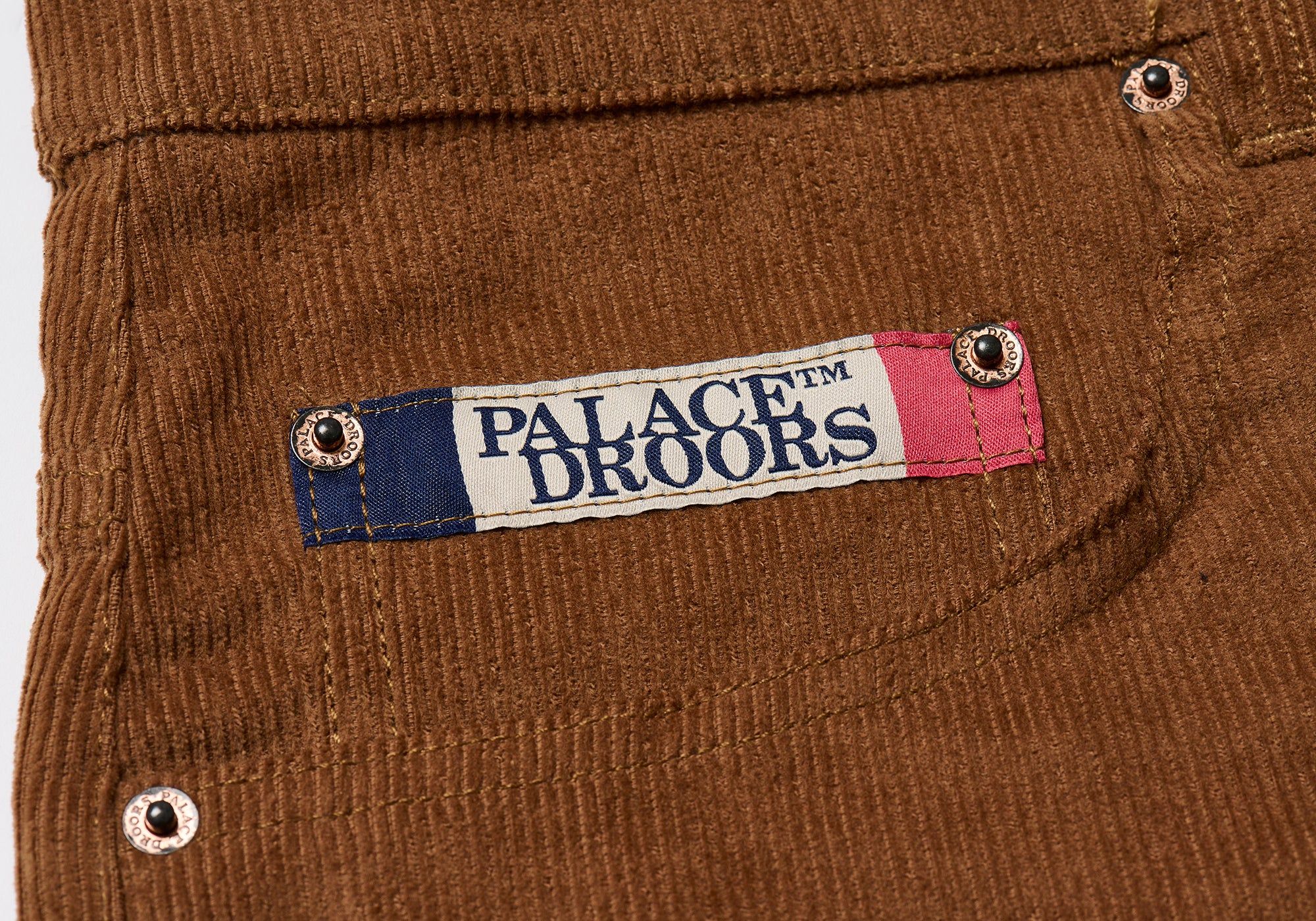 PALACE DROORS JEAN BROWN CORDUROY sold by PALACE product image thumbnail 4