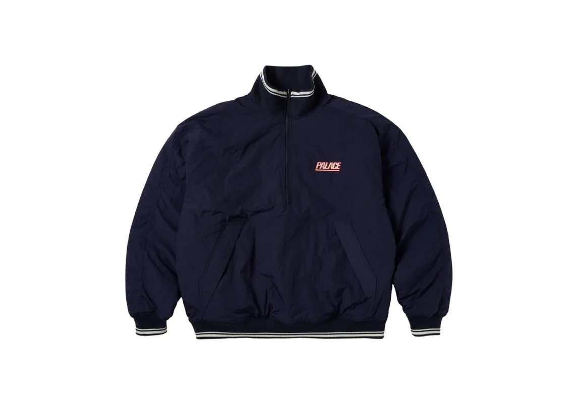 REVERSIBLE QUILTED SPORTS BOMBER NAVY sold by PALACE