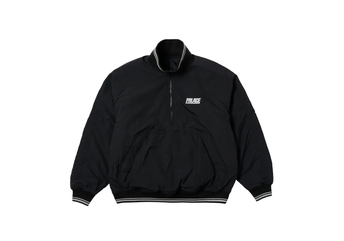 REVERSIBLE QUILTED SPORTS BOMBER BLACK sold by PALACE