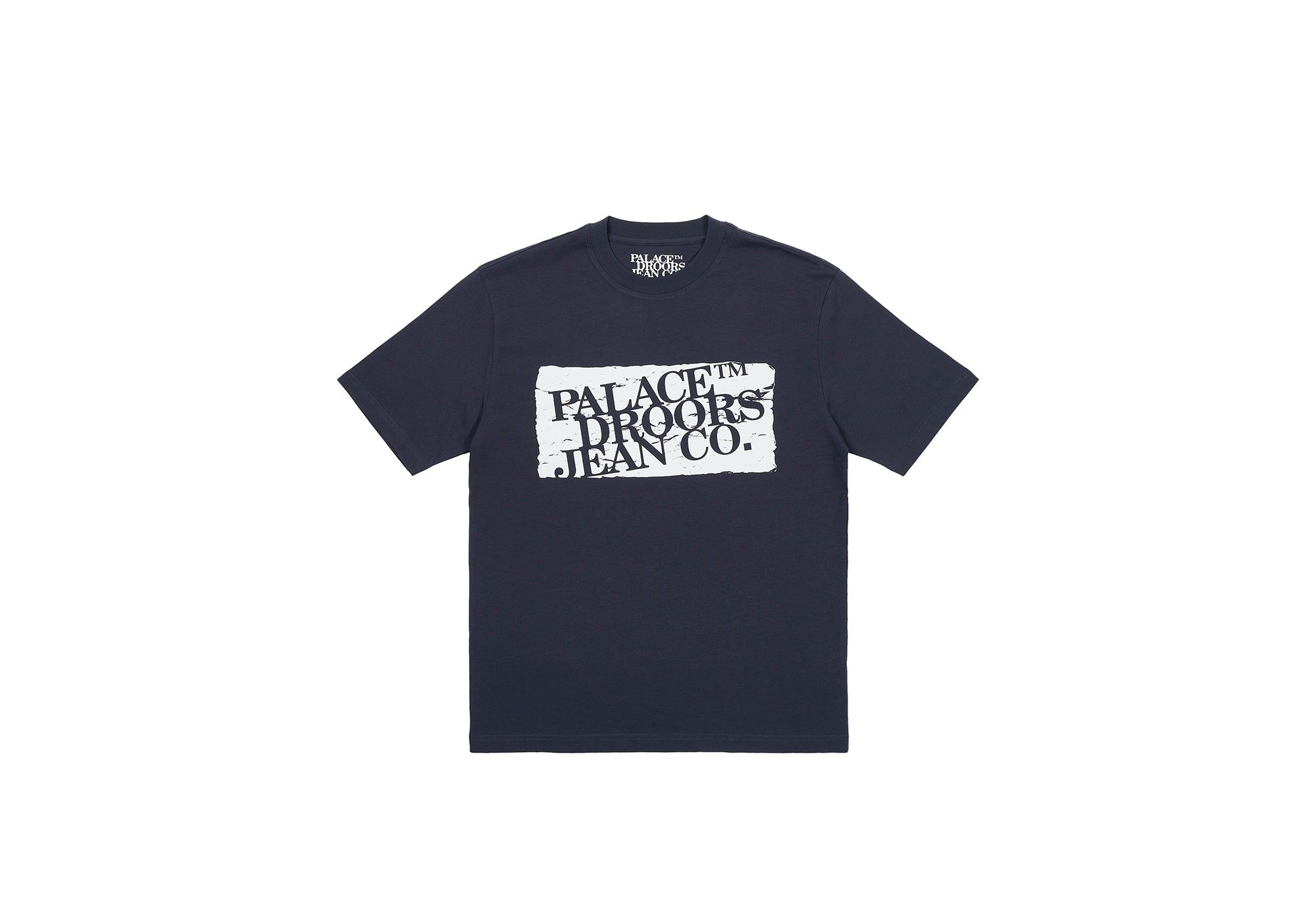 PALACE DROORS T-SHIRT NAVY sold by PALACE