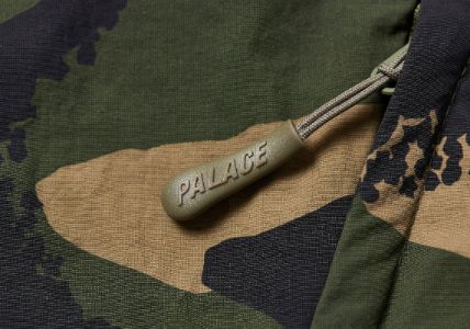 HOODED SHELLER JACKET CAMO sold by PALACE