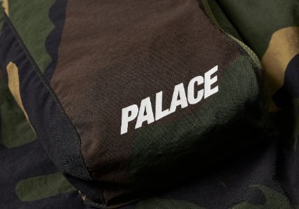 HOODED SHELLER JACKET CAMO sold by PALACE