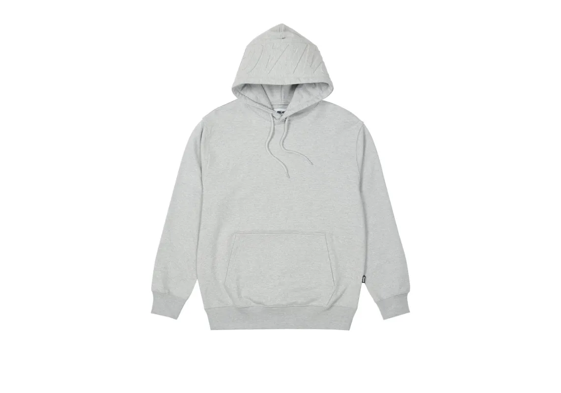 BOSSY HOOD GREY MARL sold by PALACE
