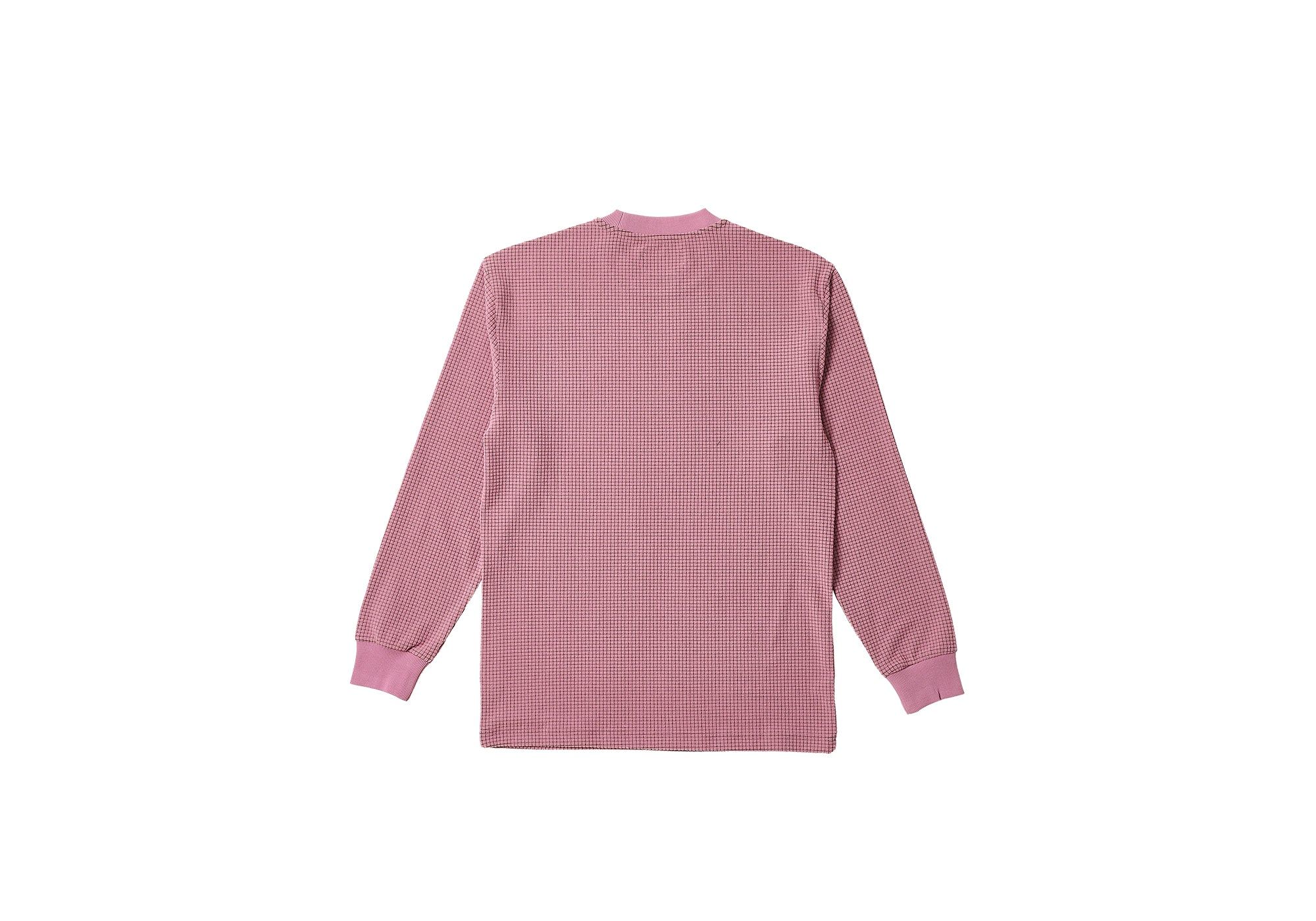 GRID THERMAL LONGSLEEVE BROWN / MAUVE sold by PALACE product image thumbnail 2