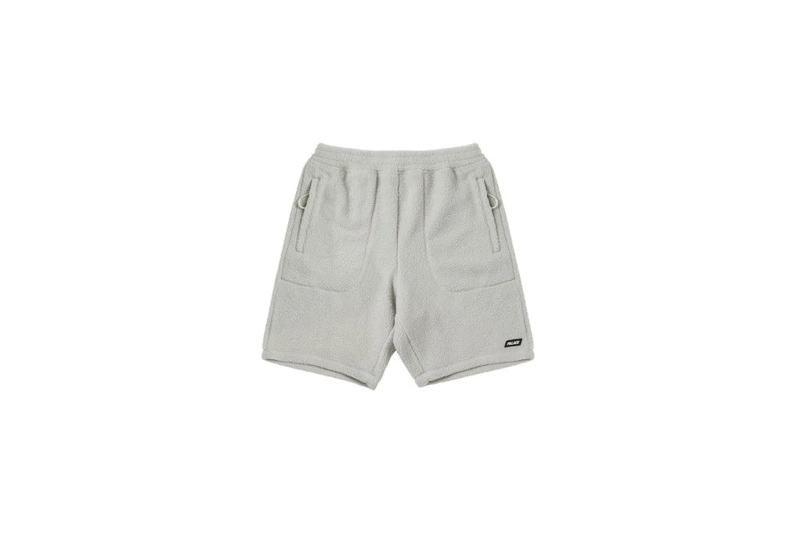 PEAK FLEECE SHORT GREY sold by PALACE