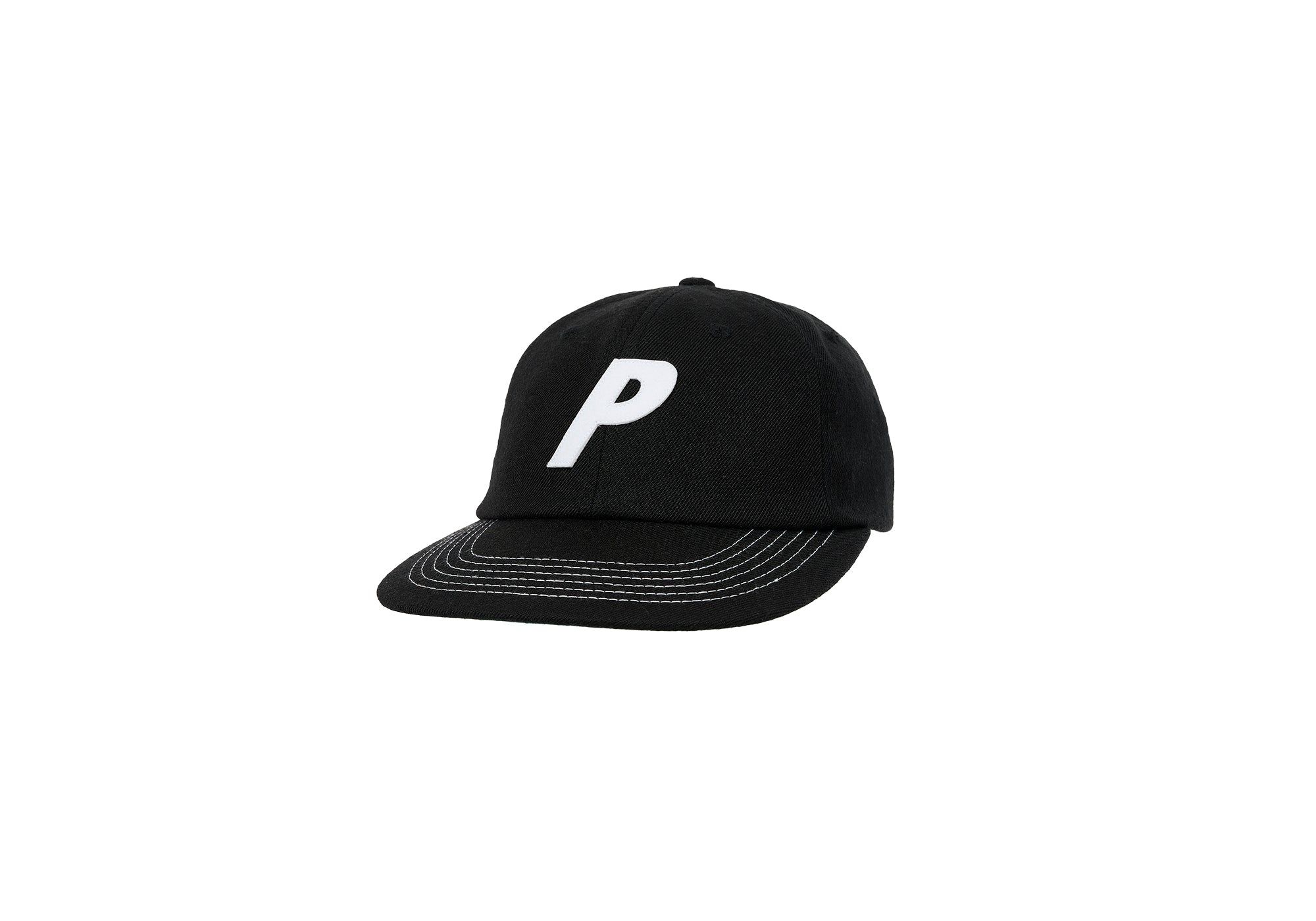 P SNAPBACK BLACK sold by PALACE