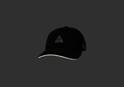 MILITARY SHELL TRI-FERG PATCH 6-PANEL BLACK sold by PALACE