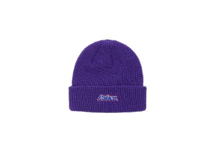 LOWERCASE FONT BEANIE PURPLE sold by PALACE