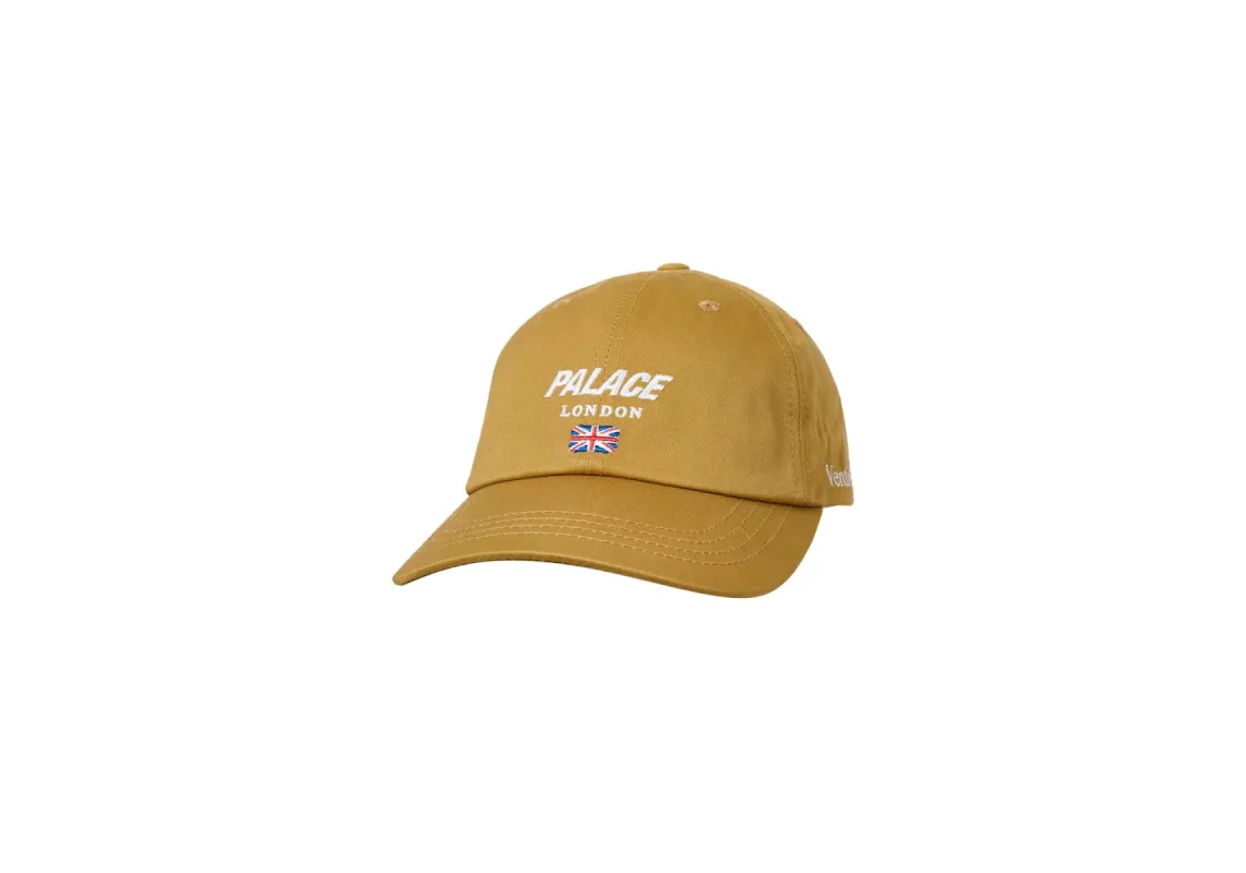 VENTILE PALACE LONDON 6-PANEL TAN made by PALACE
