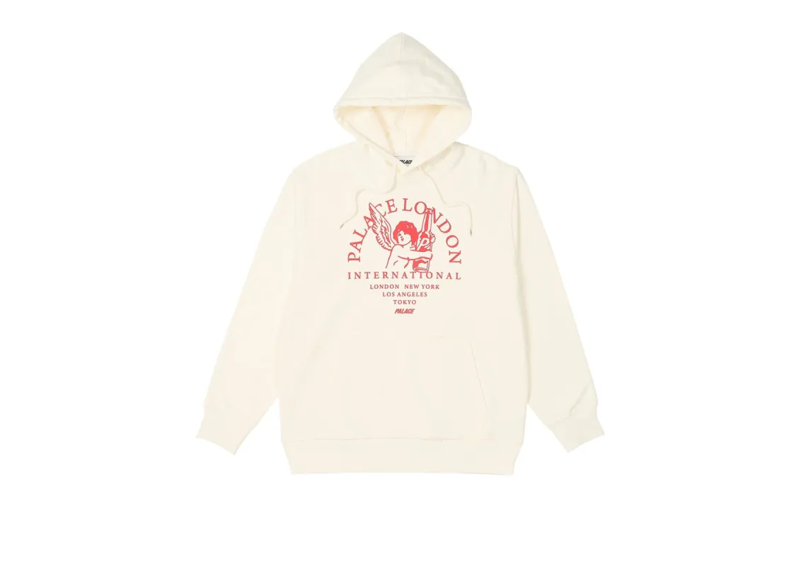 INTERNATIONAL HOOD WHITE sold by PALACE