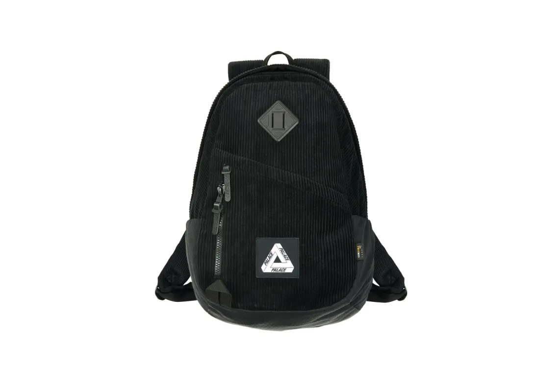 CORDUROY BACKPACK BLACK sold by PALACE