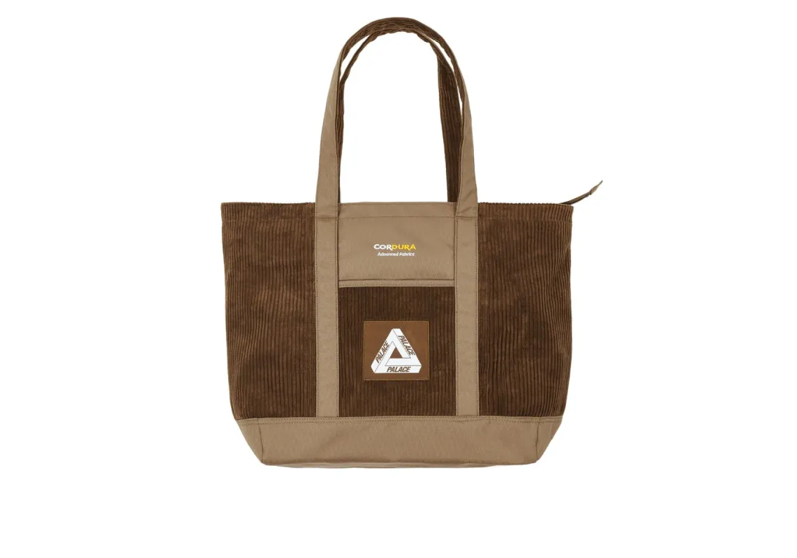CORDUROY SHOPPER BROWN sold by PALACE