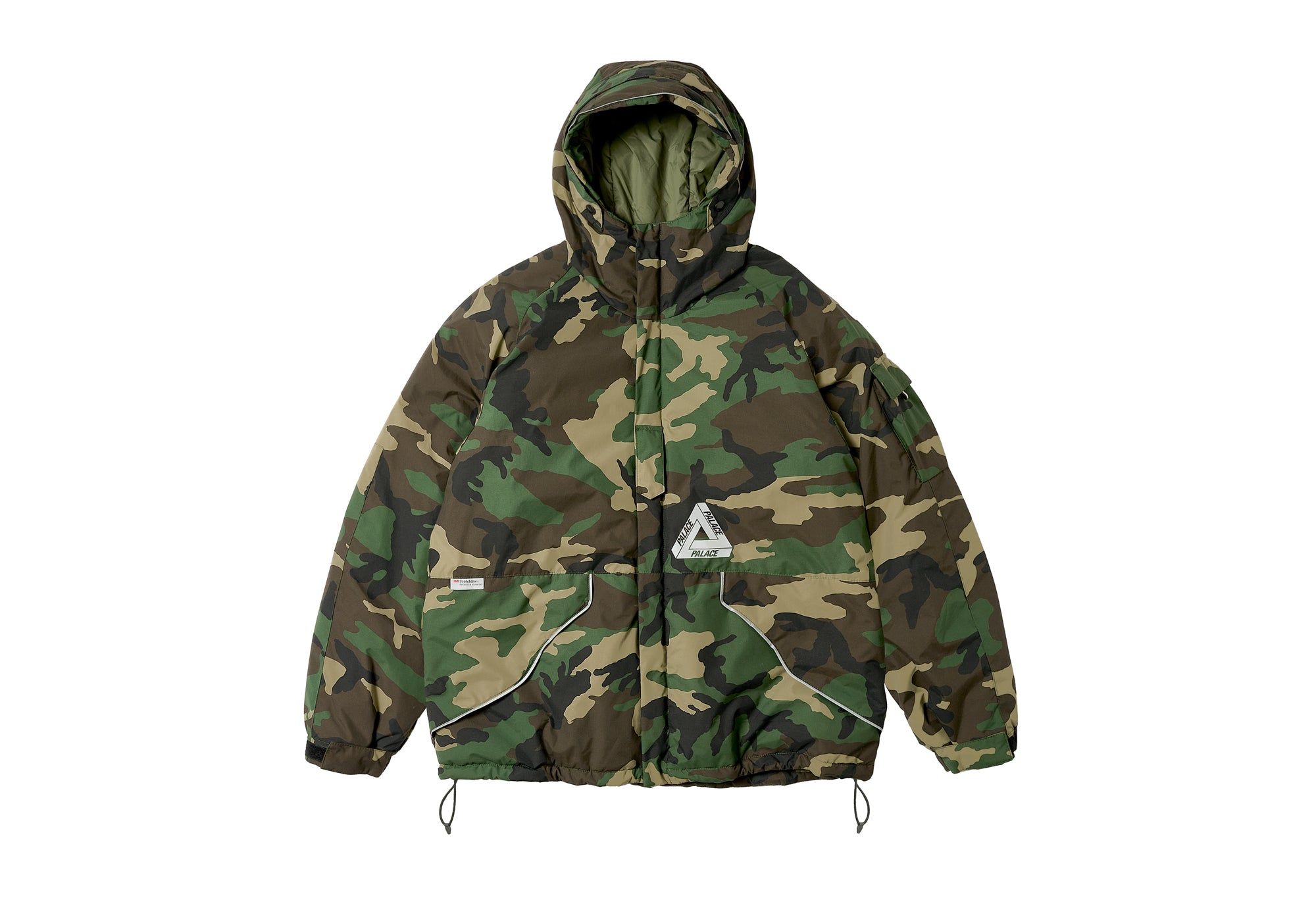 P-TECH HOODED JACKET CAMO sold by PALACE