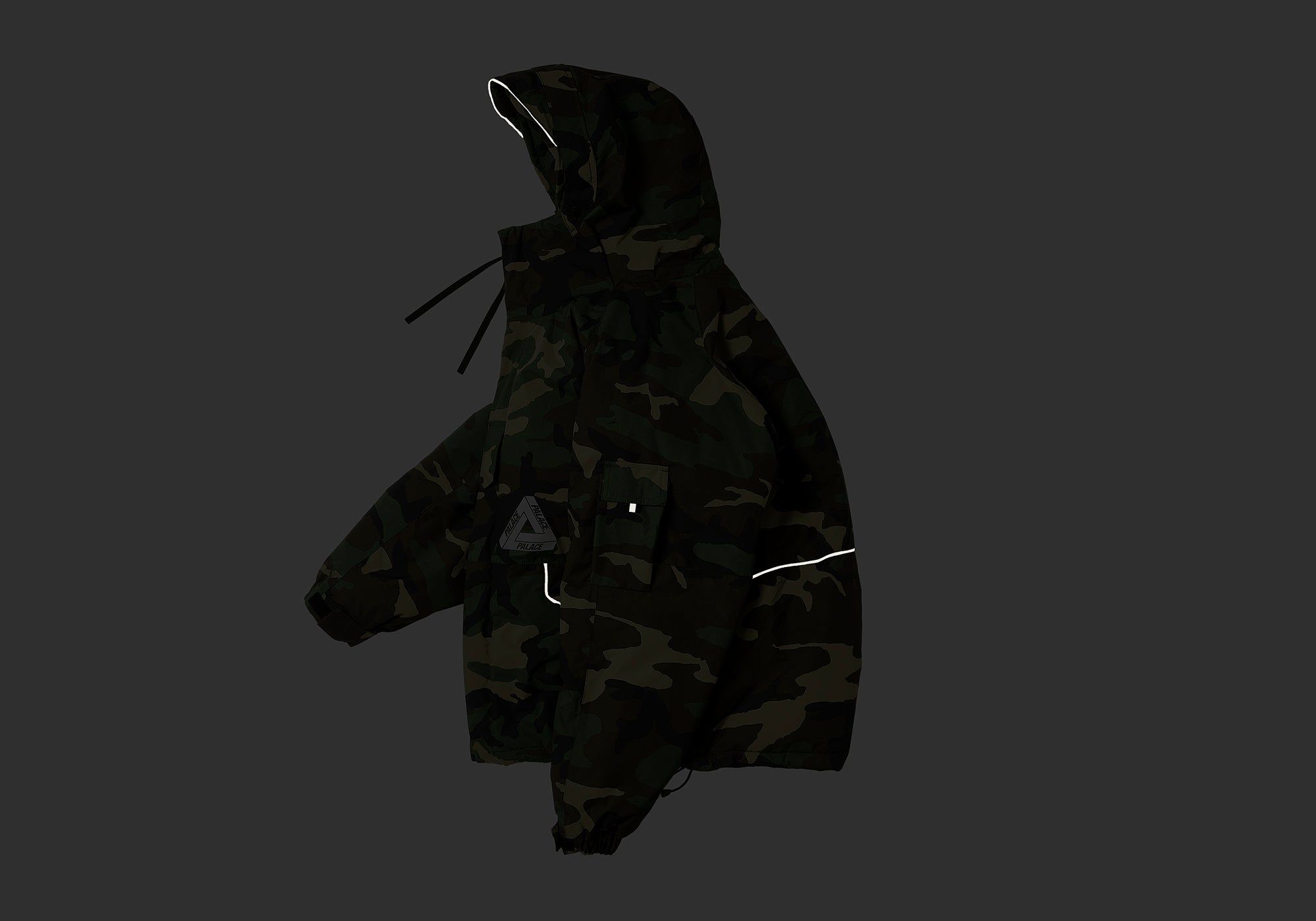 P-TECH HOODED JACKET CAMO sold by PALACE product image thumbnail 5