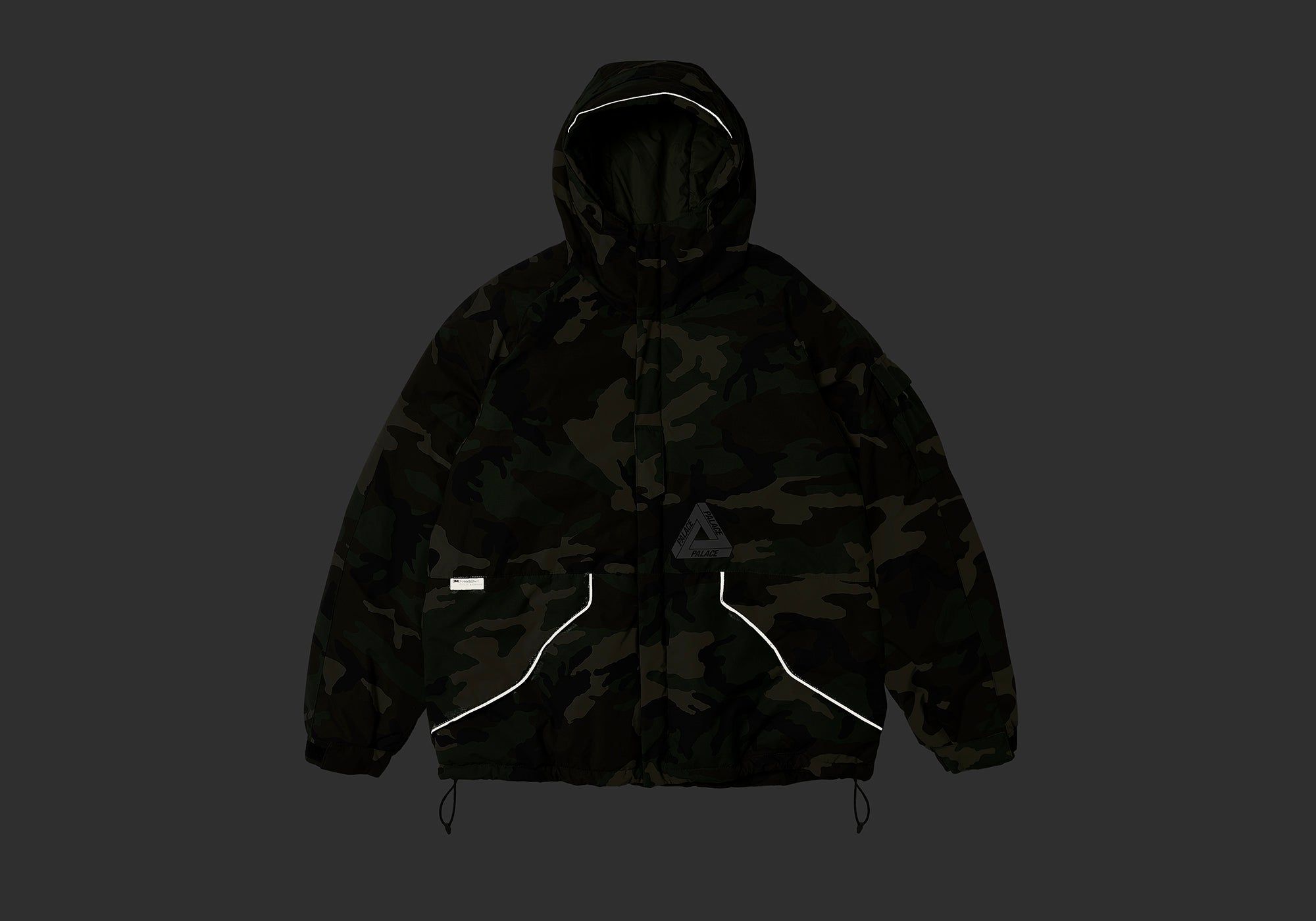 P-TECH HOODED JACKET CAMO sold by PALACE product image thumbnail 2